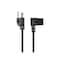 Monoprice Right Angle Power Cord - NEMA 5-15P to Right Angle IEC 60320 C13_ 18AW 7675 - alternate 4